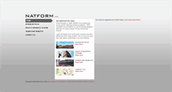 Desktop Screenshot of natform.com.au